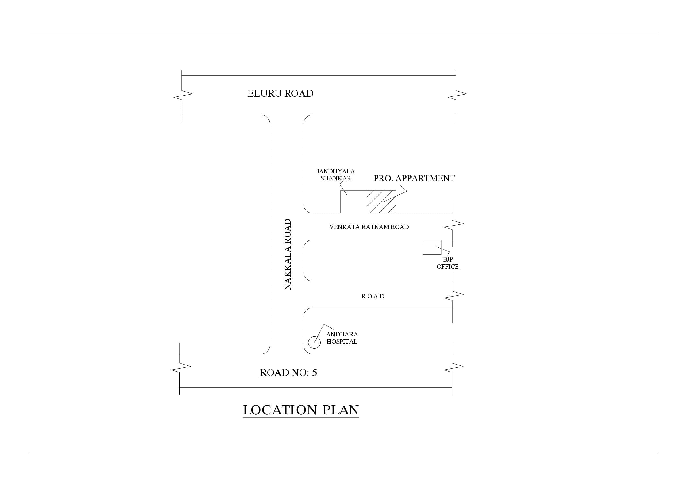 Sambhav Heights location plan